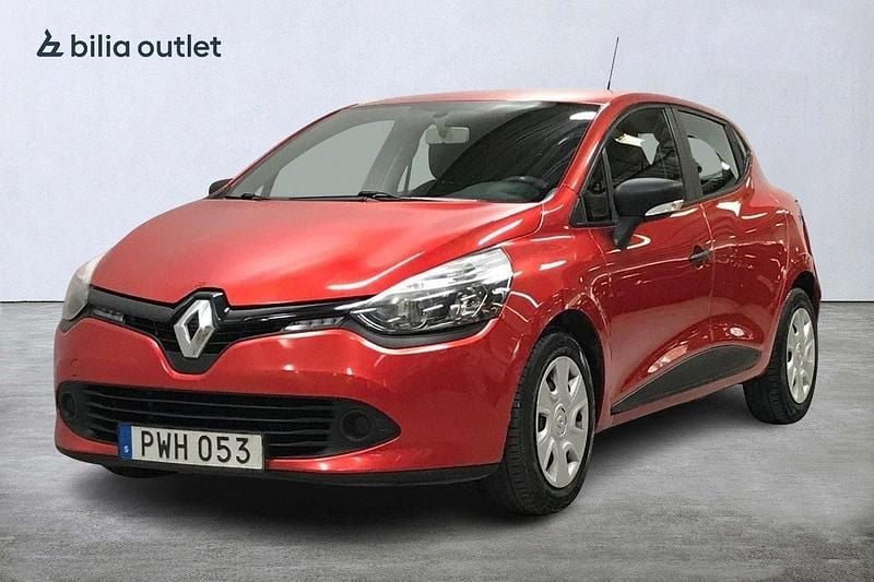 Röd Begagnad 2014 Renault Clio IV Halvkombi | 49 900 kr (Marknadspris) - Bild 1/4