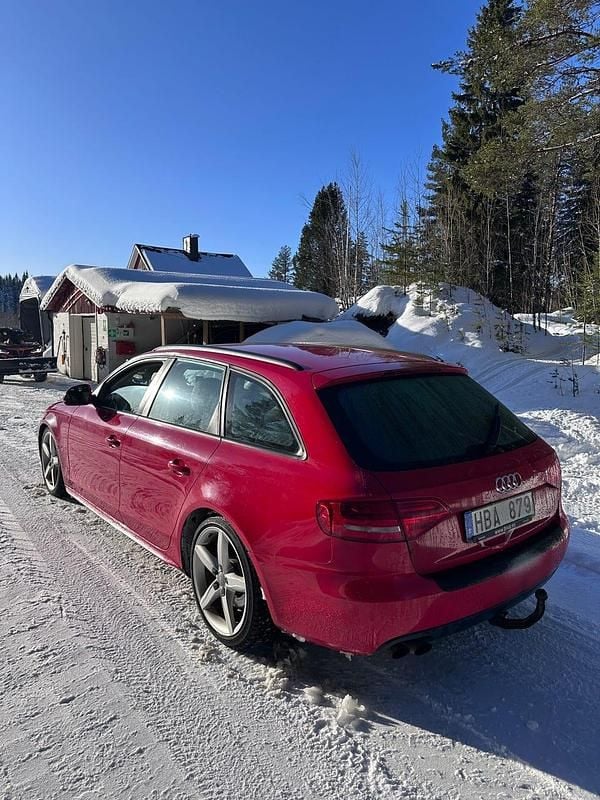 Begagnad Audi A4 160 HK (117 kW) 2009 Misano röd Kombi