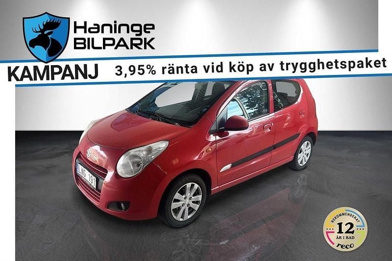 Röd Begagnad 2010 Suzuki Alto Halvkombi | 19 900 kr (Bra pris) - Bild 1/4