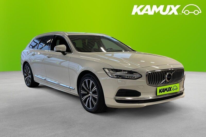 Vit Begagnad 2021 Volvo V90 Inscription Kombi | 284 900 kr (Superpris) - Bild 1/4