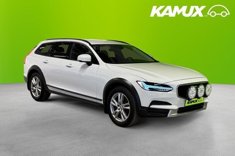 Vit Begagnad 2018 Volvo V90 CC Kombi | 204 800 kr (Marknadspris) - Bild 1/4