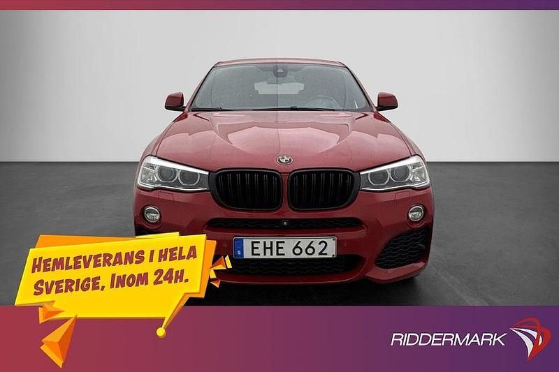 Begagnad BMW X4 M Sport 2015 Röd SUV