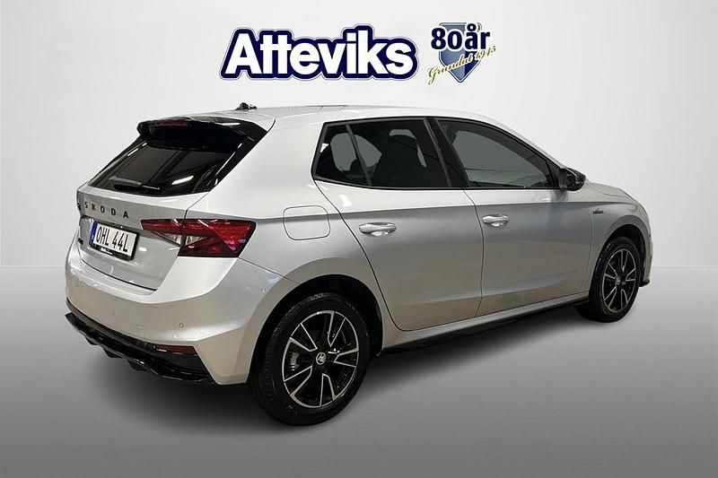 Begagnad Skoda Fabia Monte Carlo 116 HK (85 kW) 2024 Silver Halvkombi