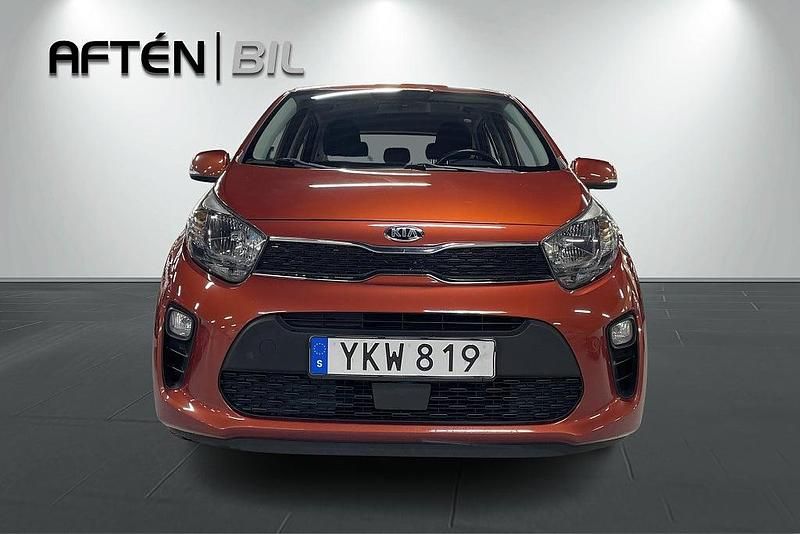 Begagnad Kia Picanto 84 HK (61 kW) 2017 Orange Halvkombi