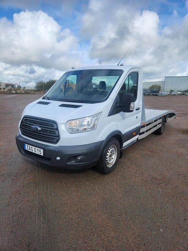 Vit Begagnad 2018 Ford Transit Van | 189 000 kr (Dyr) - Bild 1/4