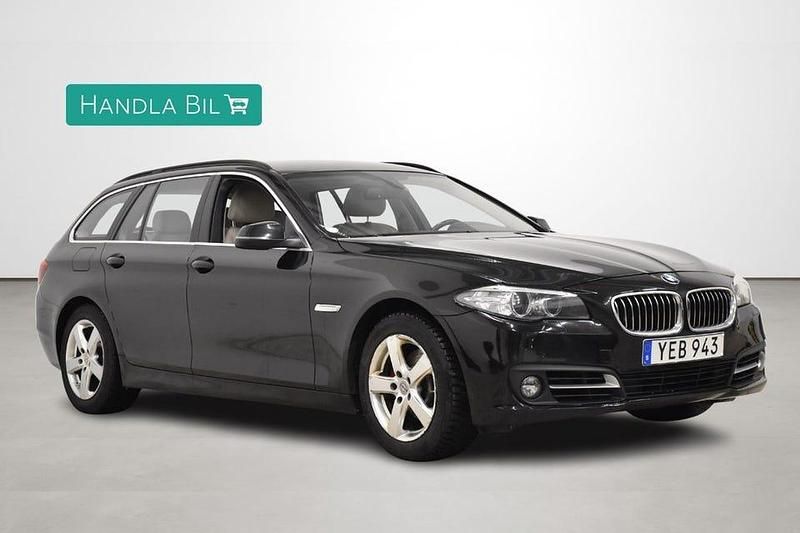Begagnad BMW 520 190 HK (139 kW) 2016 Svart Kombi