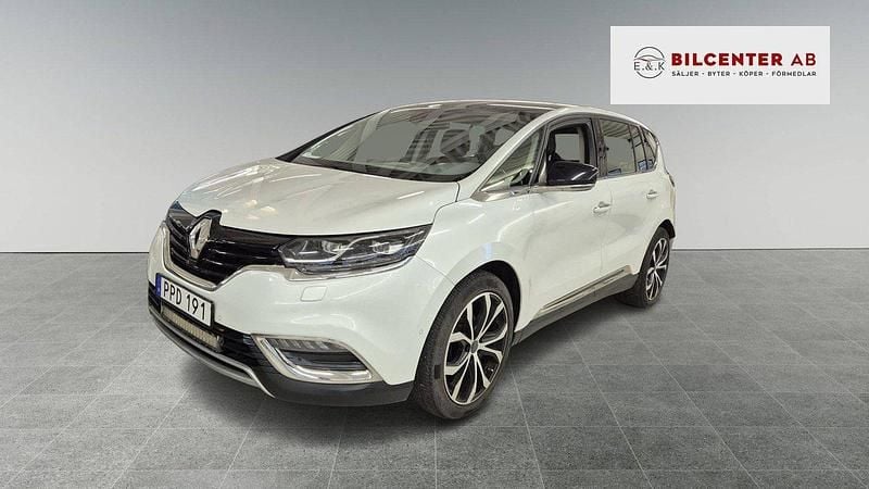 Vit Begagnad 2015 Renault Espace Minibuss | 124 900 kr (Marknadspris) - Bild 1/4