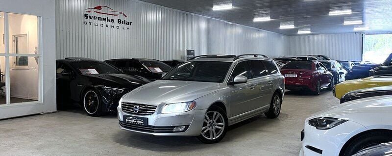 Silver Begagnad 2014 Volvo V70 Momentum Kombi | 169 900 kr - Bild 1/4