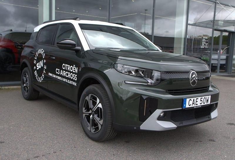 Ny Citroën C3 Aircross 146 HK (107 kW) 2025 Grön SUV