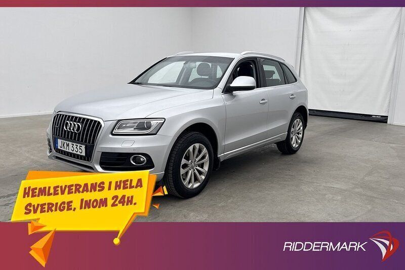 Silver Begagnad 2014 Audi Q5 Design SUV | 154 800 kr (Marknadspris) - Bild 1/3