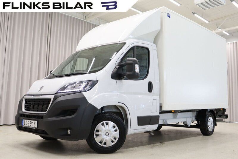 Vit Begagnad 2023 Peugeot Boxer Van | 439 900 kr - Bild 1/4