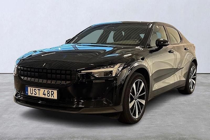 Svart Begagnad 2022 Polestar 2 Plus Halvkombi | 329 900 kr (Bra pris) - Bild 1/4