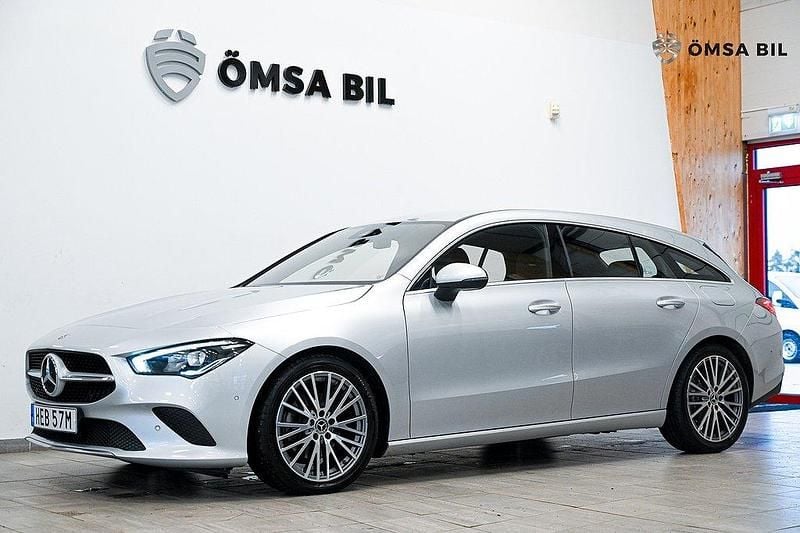 Silver Begagnad 2020 Mercedes CLA200 Kombi | 244 800 kr (Marknadspris) - Bild 1/4