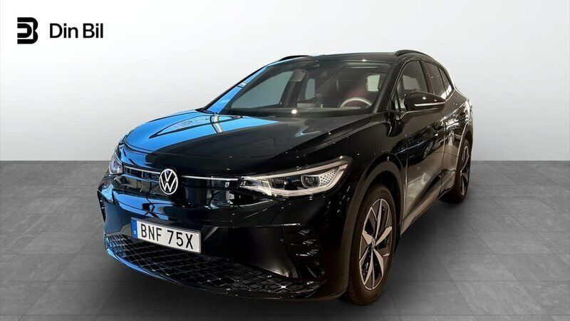 Svart Begagnad 2023 VW ID.4 GTX SUV | 454 500 kr (Bra pris) - Bild 1/4