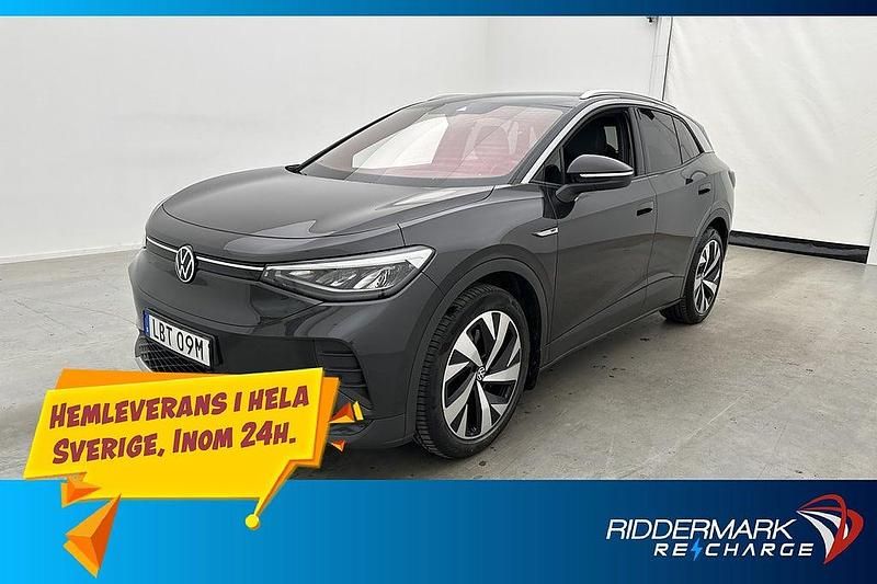 Mörkgrå Begagnad 2021 VW ID.4 Pro Performance SUV | 234 800 kr (Lite dyr) - Bild 1/3