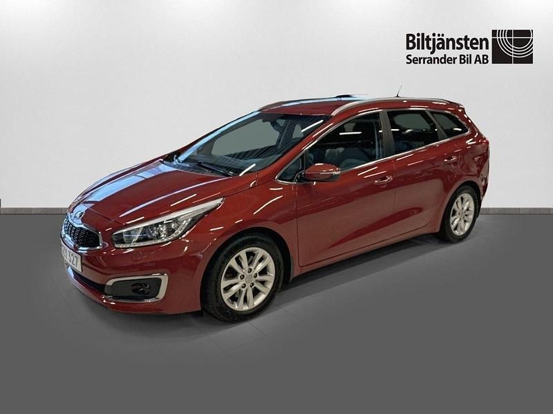 Röd Begagnad 2015 Kia Ceed Sportswagon Comfort Kombi | 144 900 kr (Dyr) - Bild 1/4