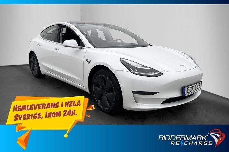 Begagnad Tesla Model 3 Long Range AWD 339 kW (462 HK) 2019 Vit Sedan