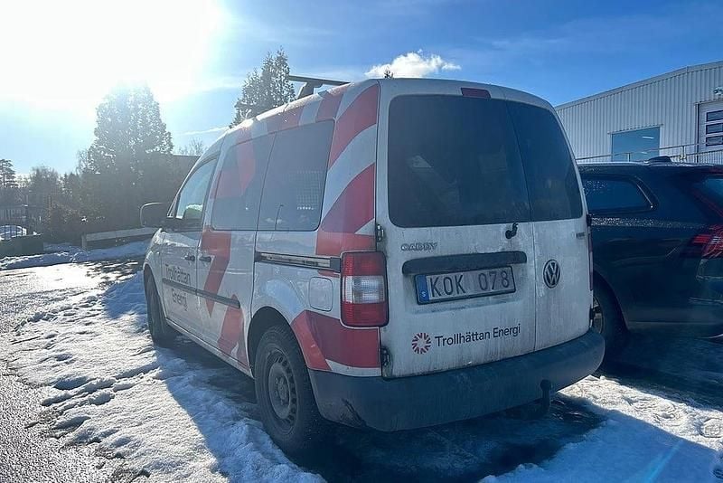 Begagnad VW Caddy 2010 Vit Minibuss