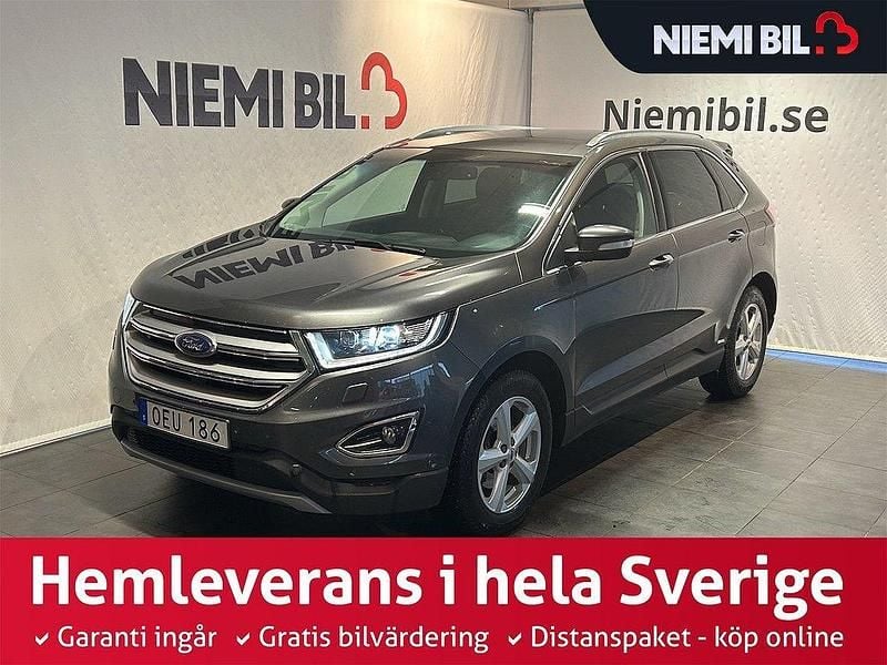 Grå Begagnad 2016 Ford Edge Titanium SUV | 239 900 kr (Lite dyr) - Bild 1/3