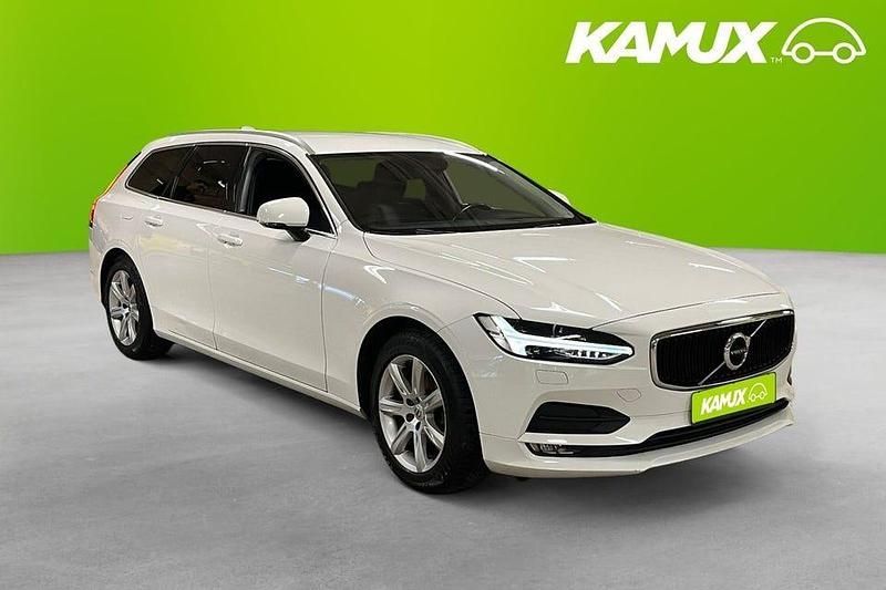 Vit Begagnad 2018 Volvo V90 Momentum Kombi | 209 800 kr (Marknadspris) - Bild 1/4