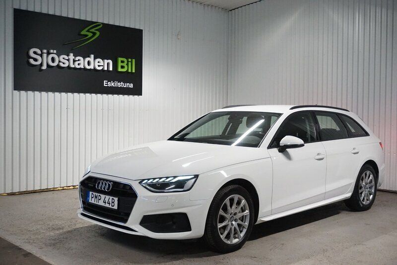 Vit Begagnad 2020 Audi A4 Kombi | 269 900 kr (Marknadspris) - Bild 1/3