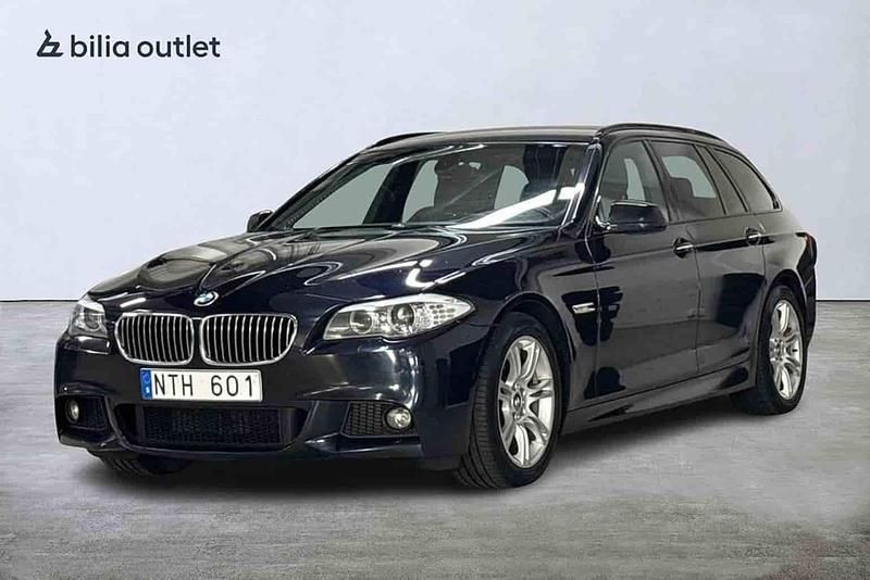 Svart Begagnad 2011 BMW 520 Kombi | 149 900 kr (Dyr) - Bild 1/1