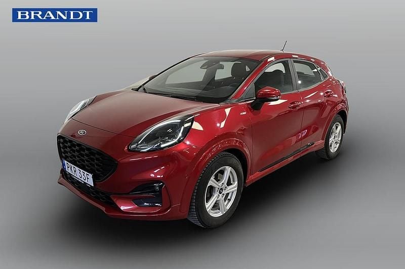 Röd Begagnad 2021 Ford Puma ST-Line SUV | 189 500 kr (Marknadspris) - Bild 1/4
