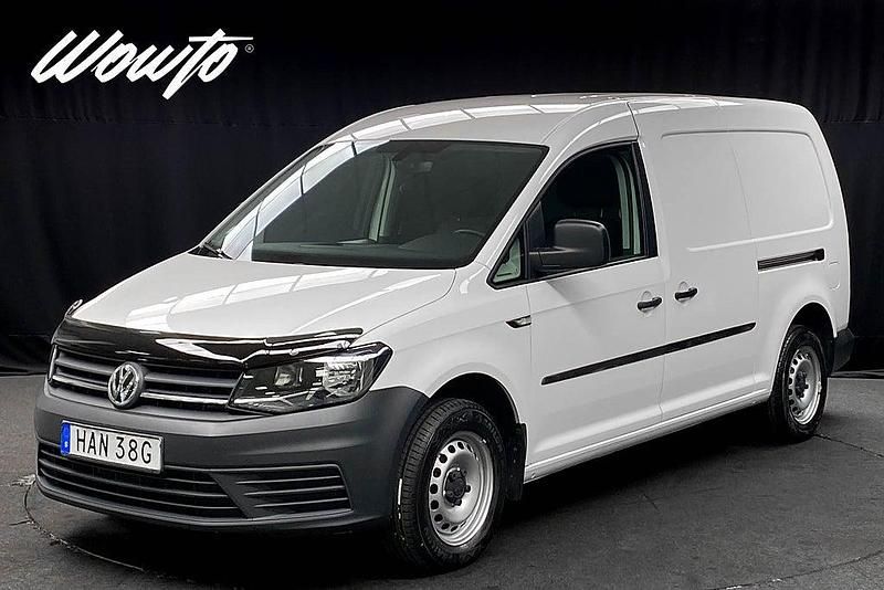 Vit Begagnad 2019 VW Caddy Maxi Minibuss | 209 800 kr (Marknadspris) - Bild 1/3