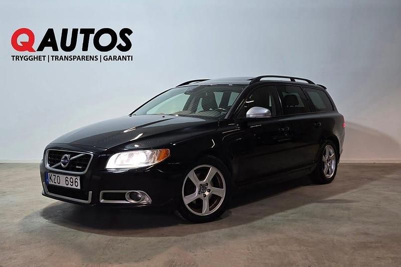 Begagnad Volvo V70 R-Design 136 HK (100 kW) 2013 Svart Kombi