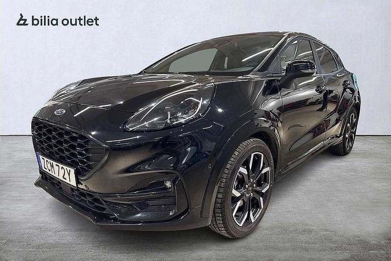 Svart Begagnad 2020 Ford Puma ST-Line SUV | 174 900 kr (Marknadspris) - Bild 1/3