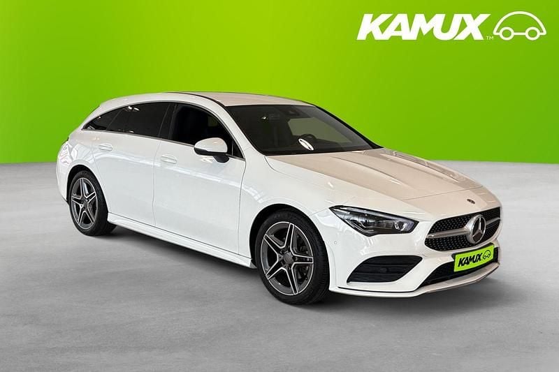 Vit Begagnad 2022 Mercedes CLA180 Shooting Brake AMG line Kombi | 264 900 kr (Superpris) - Bild 1/4