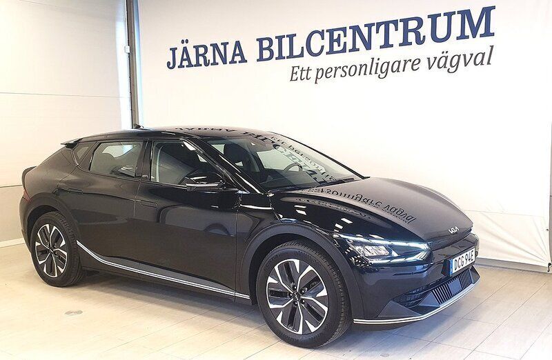 Svart Begagnad 2022 Kia EV6 2 SUV | 419 000 kr (Bra pris) - Bild 1/4