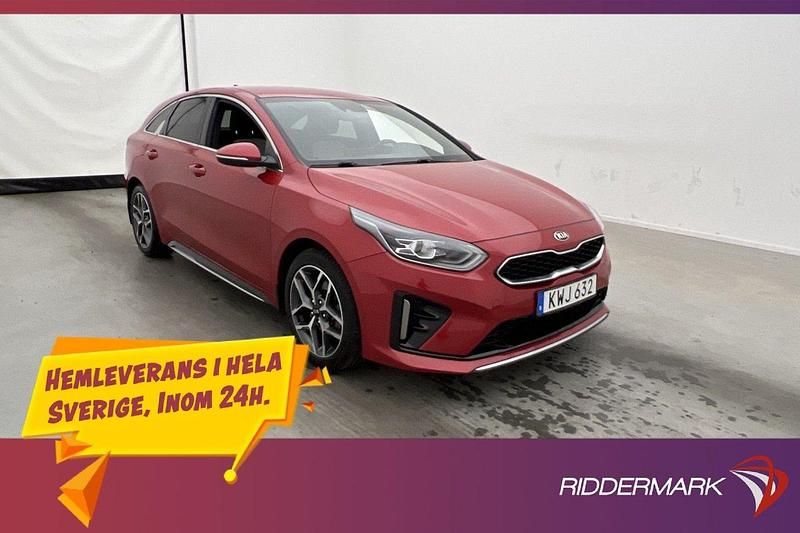 Röd Begagnad 2018 Kia Ceed 4 Kombi | 239 800 kr (Lite dyr) - Bild 1/3