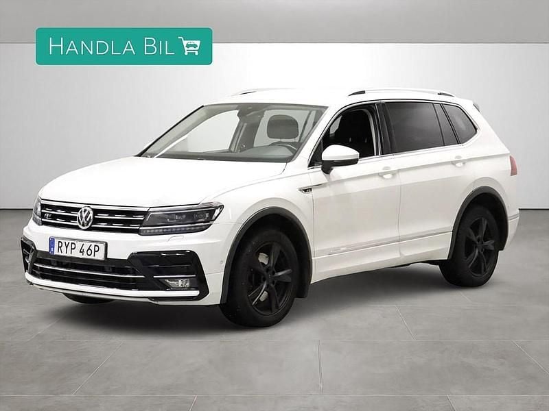 Begagnad VW Tiguan Allspace R-line 190 HK (139 kW) 2018 Vit SUV