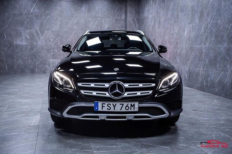 Begagnad Mercedes E220 All-Terrain 194 HK (142 kW) 2019 Svart Kombi