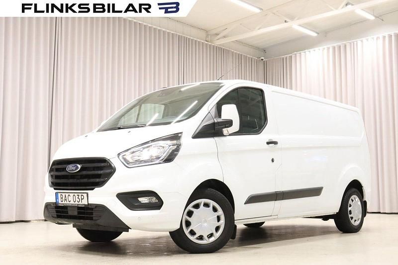 Vit Begagnad 2023 Ford Transit Custom Van | 299 700 kr (Marknadspris) - Bild 1/4