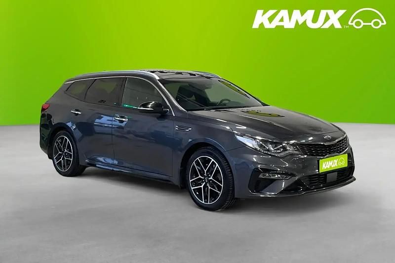 Silver/grå Begagnad 2019 Kia Optima Kombi | 184 800 kr (Lite dyr) - Bild 1/4