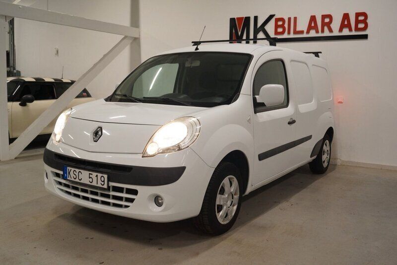 Vit Begagnad 2010 Renault Kangoo Minibuss | 54 900 kr (Dyr) - Bild 1/4