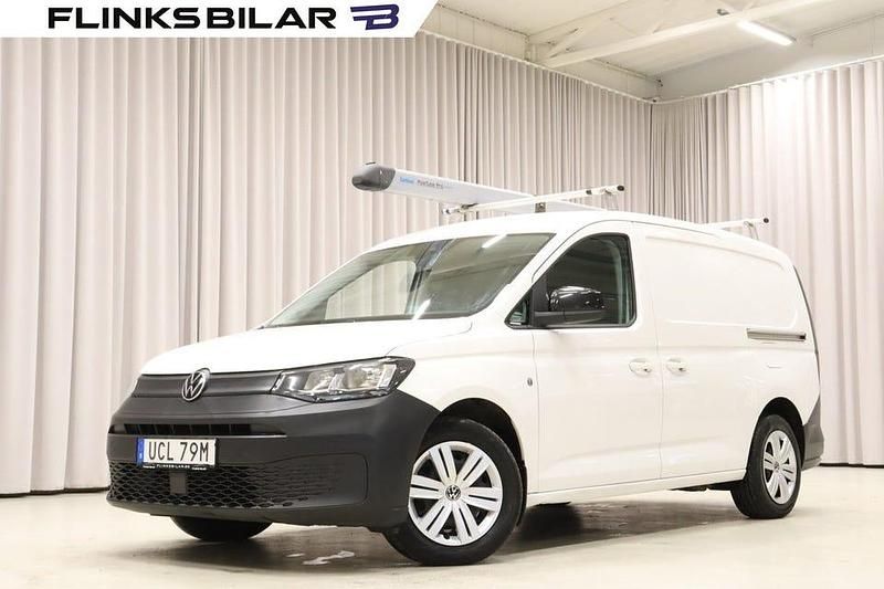 Vit Begagnad 2022 VW Caddy Maxi Minibuss | 279 900 kr (Lite dyr) - Bild 1/4