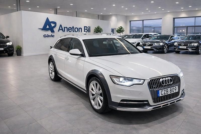Begagnad Audi A6 Allroad 204 HK (150 kW) 2014 Vit Kombi