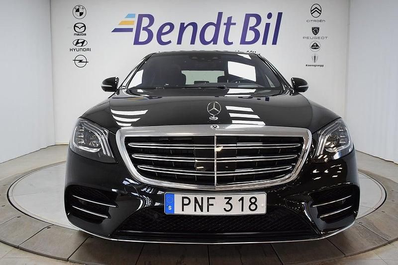 Begagnad Mercedes S400 Exclusive 340 HK (250 kW) 2018 Svart Sedan