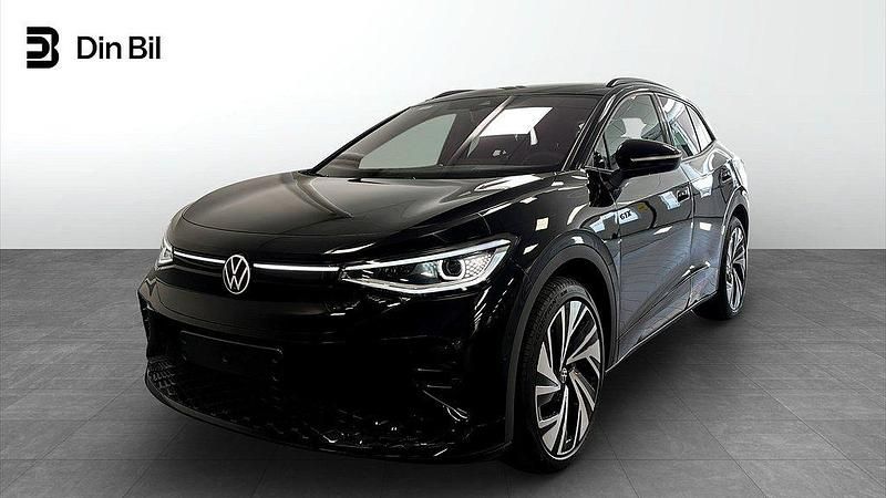 Svart (grenadilla black metallic) Begagnad 2024 VW ID.4 GTX SUV | 579 900 kr (Dyr) - Bild 1/4