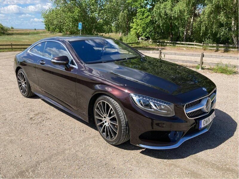 Svart Begagnad 2015 Mercedes S500 AMG Sedan | 679 000 kr - Bild 1/4
