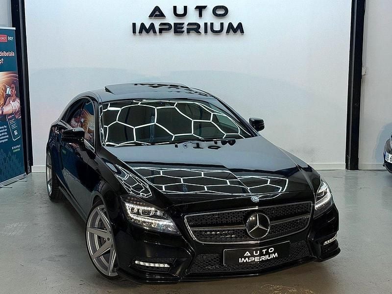 Svart Begagnad 2011 Mercedes CLS350 AMG Sportkupé | 279 900 kr (Dyr) - Bild 1/4