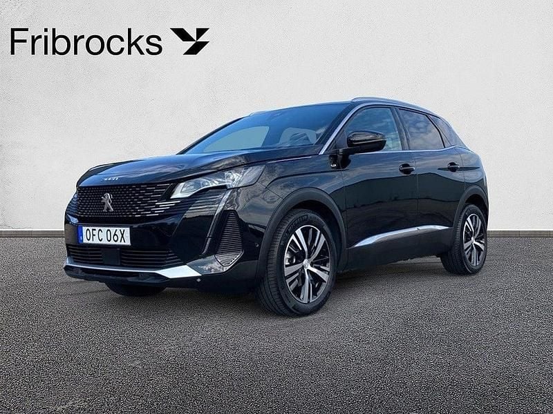 Svart Begagnad 2024 Peugeot 3008 GT SUV | 254 900 kr (Bra pris) - Bild 1/4