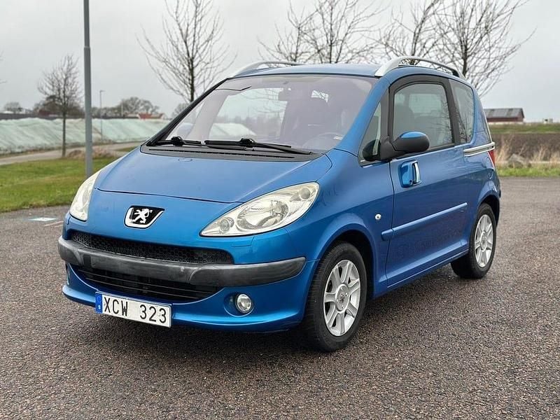 Blå Begagnad 2006 Peugeot 1007 Minibuss | 24 500 kr - Bild 1/4