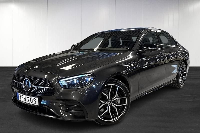 Begagnad Mercedes E400 AMG 330 HK (242 kW) 2021 Grå Sedan