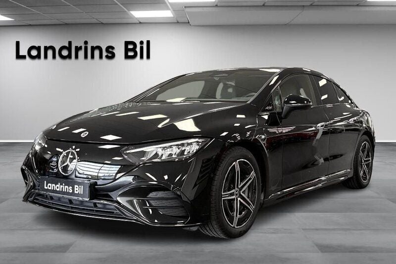 Svart Begagnad 2022 Mercedes EQE300 AMG Sedan | 499 000 kr - Bild 1/4