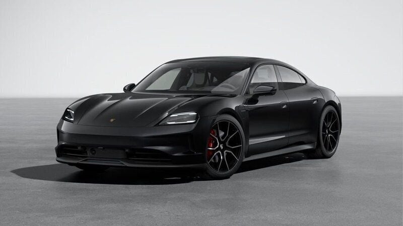 Svart (jet black metallic) Ny 2024 Porsche Taycan 4S Sedan | 1 748 800 kr - Bild 1/4