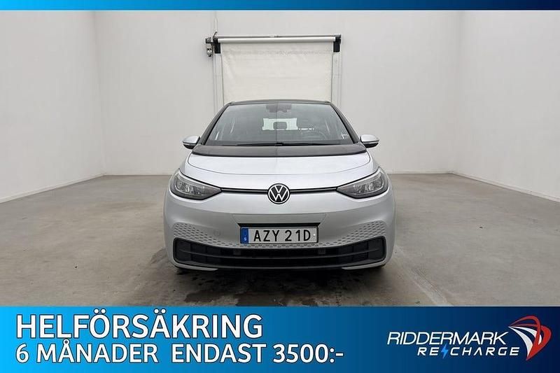 Begagnad VW ID.3 Pro Performance 150 kW (204 HK) 2020 Silver Halvkombi